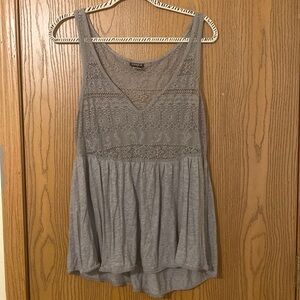 Torrid peplum tank top